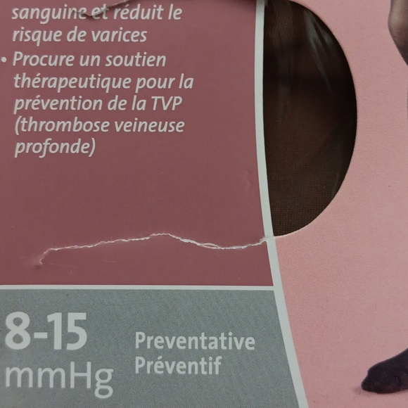 Brand New LIFE LADIES SHEER COMPRESSION THIGH-HI'S-S - Picture 5 of 8